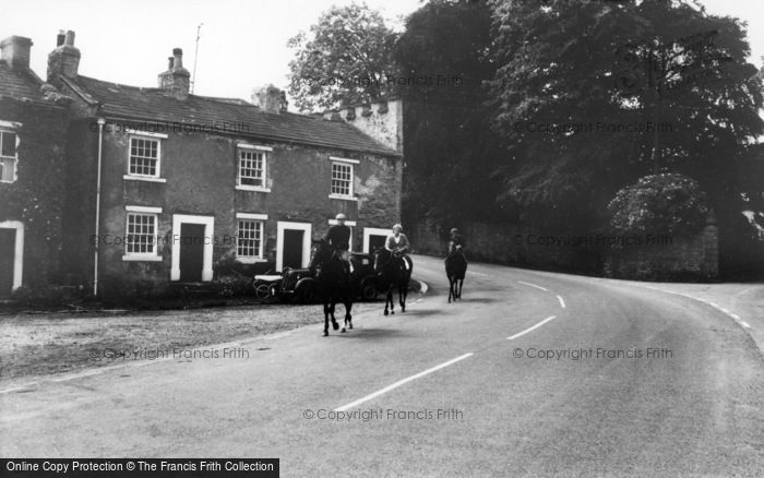 Photo of Middleham, Racehorses At Exercise c.1965
