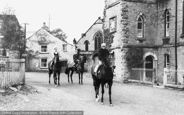 Photo of Middleham, Racehorses At Exercise c.1965