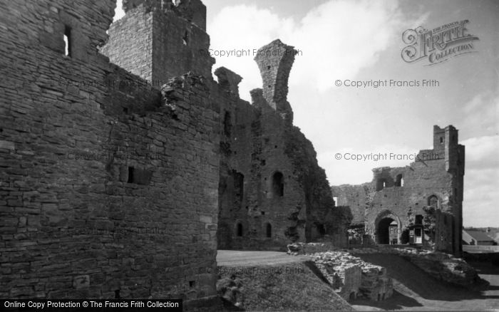 Photo of Middleham, The Castle c.1955
