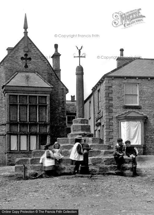 Photo of Middleham, The Old Cross 1896