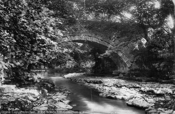 Photo of Middleham, Ullah Bridge, River Cover 1902