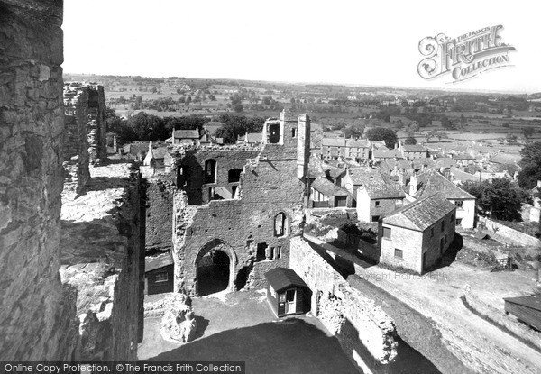 Photo of Middleham, View From The Castle c.1955
