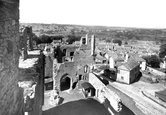 View From The Castle c.1955, Middleham