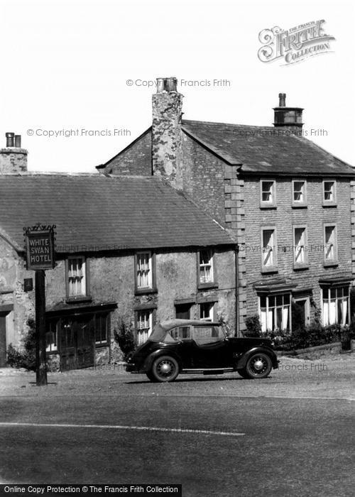 Photo of Middleham, White Swan Hotel c.1955