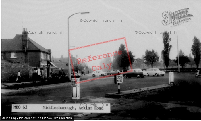 Photo of Middlesbrough, Acklam Road c.1965