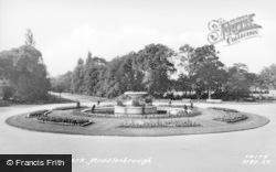 Albert Park c.1955, Middlesbrough