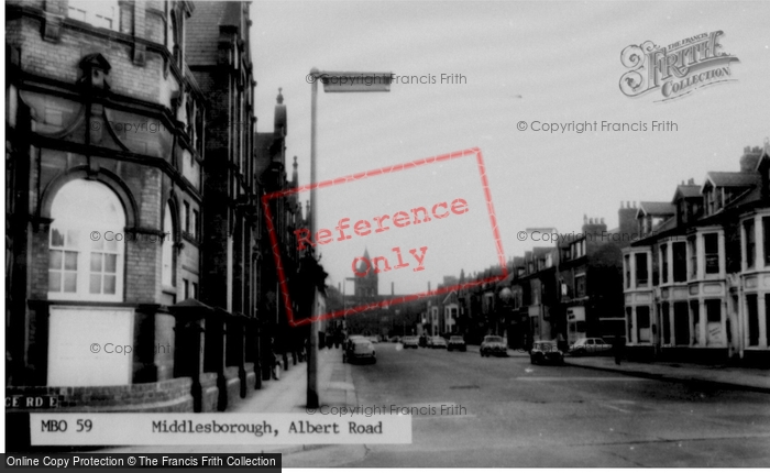 Photo of Middlesbrough, Albert Road c.1965
