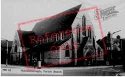 All Saints' Church c.1965, Middlesbrough