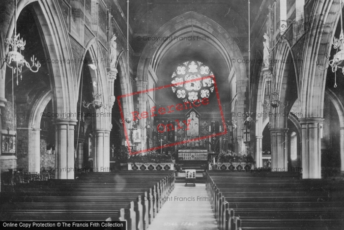 Photo of Middlesbrough, All Saints Church Interior 1896