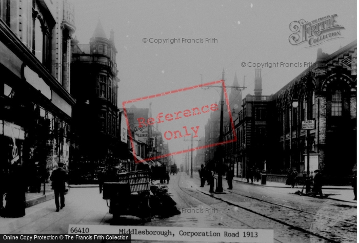 Photo of Middlesbrough, Corporation Road 1913