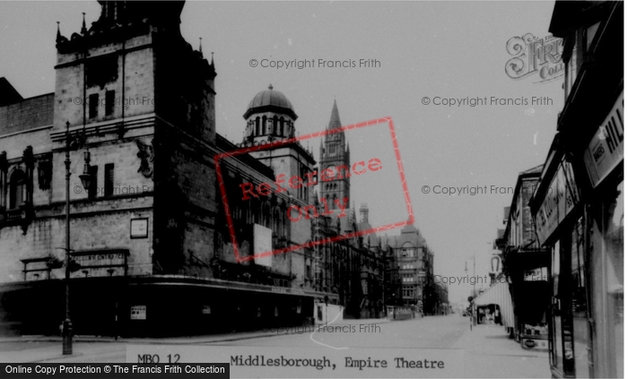 Photo of Middlesbrough, Empire Theatre c.1955