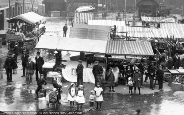 Photo of Middlesbrough, Market Place 1913