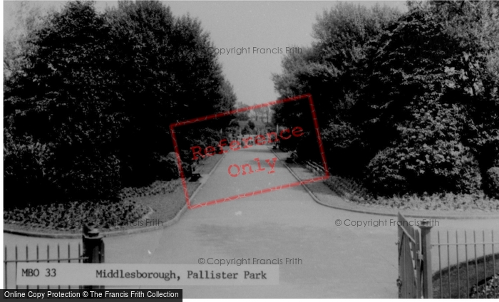 Photo of Middlesbrough, Pallister Park c.1955