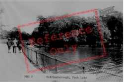 Park Lake c.1955, Middlesbrough