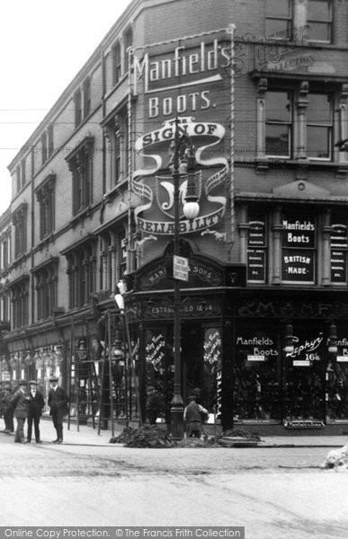 Photo of Middlesbrough, Shoe Shop, Linthorpe Road 1913
