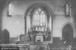 St Hilda's Church Interior 1896, Middlesbrough