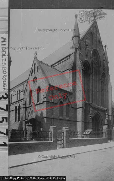 Photo of Middlesbrough, St Mary's Catholic Church 1896