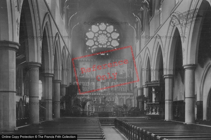 Photo of Middlesbrough, St Mary's Catholic Church Interior 1896
