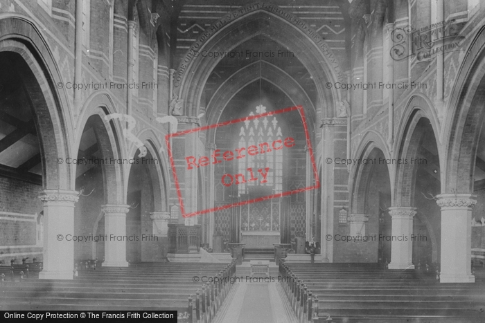 Photo of Middlesbrough, St Paul's Church Interior 1896