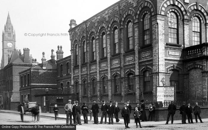 Photo of Middlesbrough, Standing Beside The Wesleyan Chapel 1896