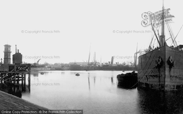 Photo of Middlesbrough, The Docks 1896