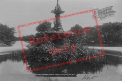 The Park, Fountain 1901, Middlesbrough