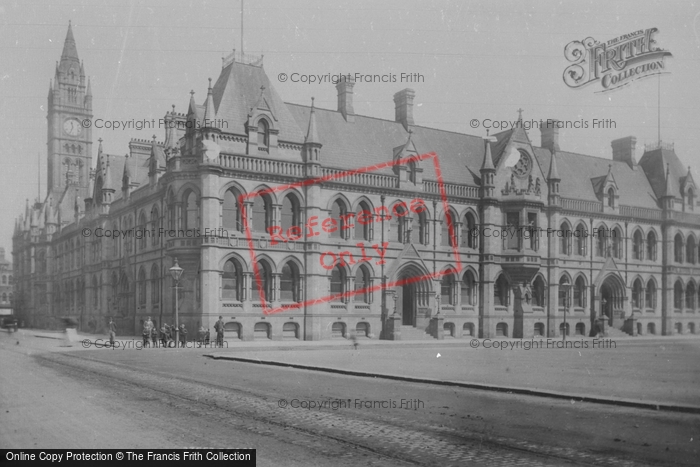 Photo of Middlesbrough, The Town Hall 1896