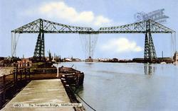 The Transporter Bridge c.1955, Middlesbrough