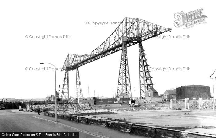 Photo of Middlesbrough, The Transporter Bridge c.1965