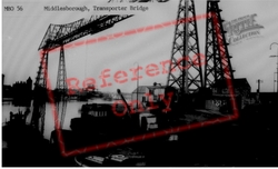 Transporter Bridge c.1965, Middlesbrough