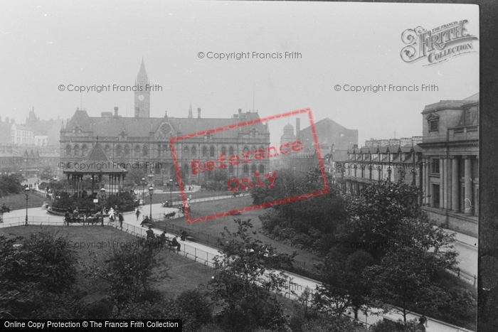 Photo of Middlesbrough, Victoria Square And The Town Hall 1913