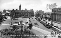 Victoria Square c.1955, Middlesbrough