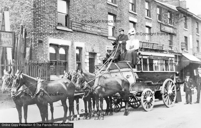 Photo of Middleton, Coach And Horses, Old Roebuck Inn, Manchester Old Road c.1890