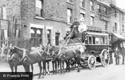 Coach And Horses, Old Roebuck Inn, Manchester Old Road c.1890, Middleton