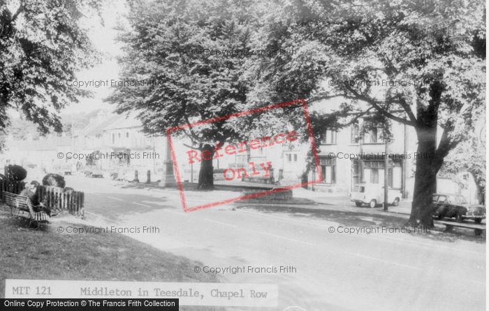 Photo of Middleton In Teesdale, Chapel Row c.1965