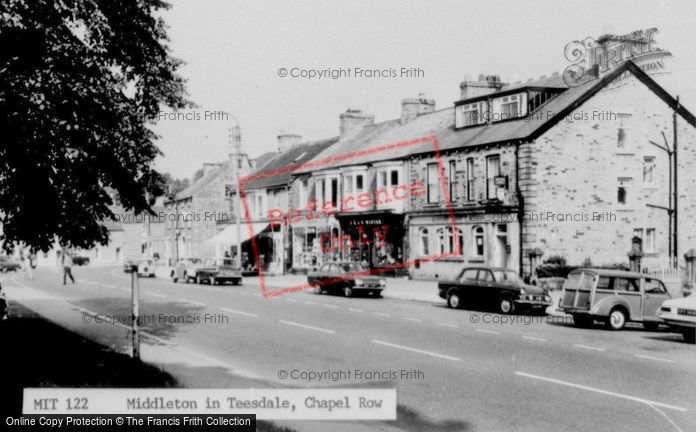 Photo of Middleton In Teesdale, Chapel Row c.1965