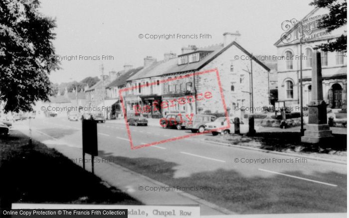 Photo of Middleton In Teesdale, Chapel Row c.1965