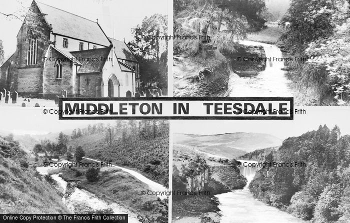 Photo of Middleton In Teesdale, Composite c.1960