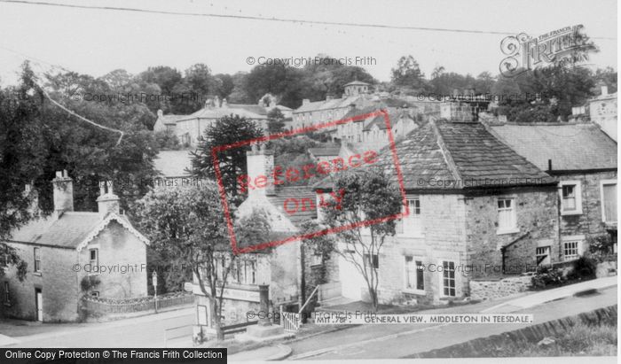 Photo of Middleton In Teesdale, General View c.1960