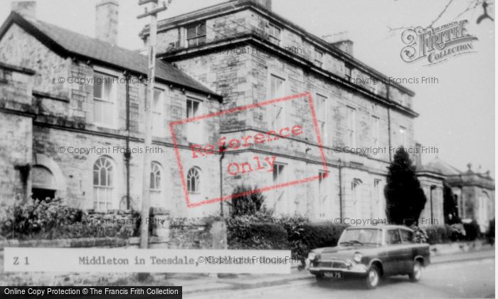 Photo of Middleton In Teesdale, Middleton House c.1965
