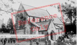 St Mary's Church c.1960, Middleton In Teesdale