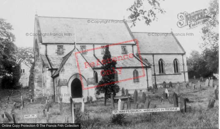 Photo of Middleton In Teesdale, St Mary's Church c.1960