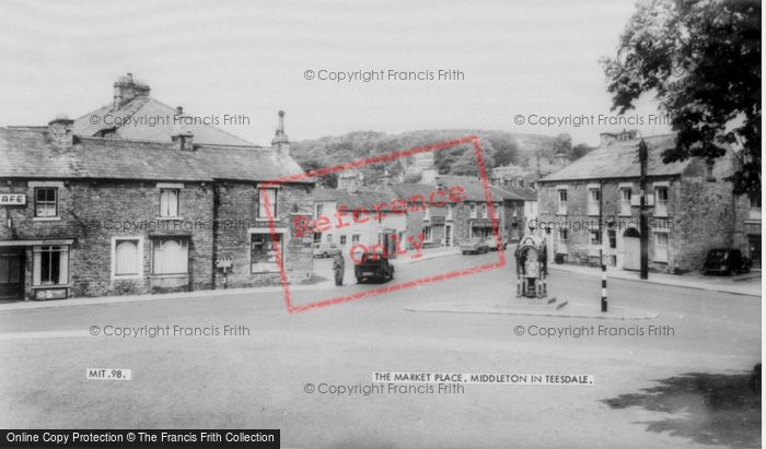 Photo of Middleton In Teesdale, The Market Place c.1965