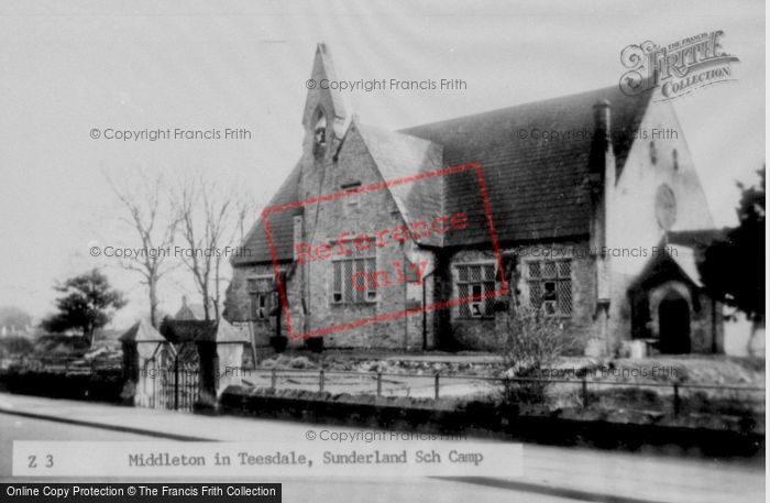 Photo of Middleton In Teesdale, The Old School, Sunderland School Camp c.1965