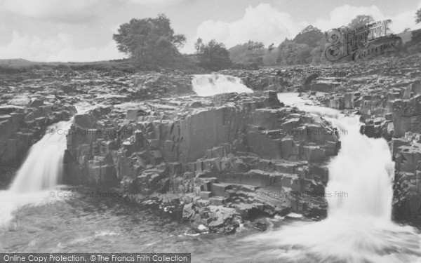Photo of Middleton In Teesdale, The Salmon Leap, Winch Bridge c.1955