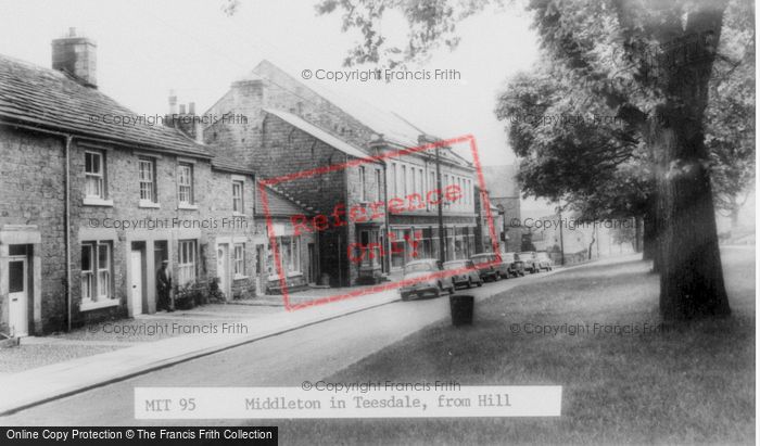 Photo of Middleton In Teesdale, The Village c.1965