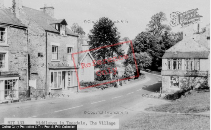 Photo of Middleton In Teesdale, The Village c.1965