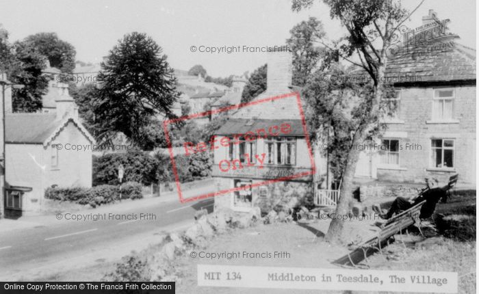 Photo of Middleton In Teesdale, The Village c.1965