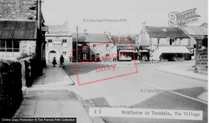 Photo of Middleton In Teesdale, The Village c.1965