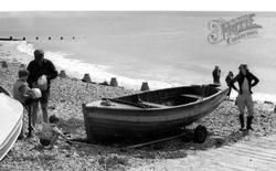 Boat On The Beach c.1965, Middleton-on-Sea